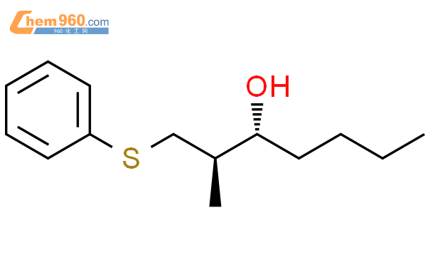 808137-61-3,3-Heptanol, 2-methyl-1-(phenylthio)-, (2R,3R)-rel-化学式、结构式 ...