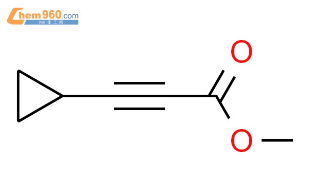 3-环丙基丙炔酸甲酯结构式图片|80866-48-4结构式图片