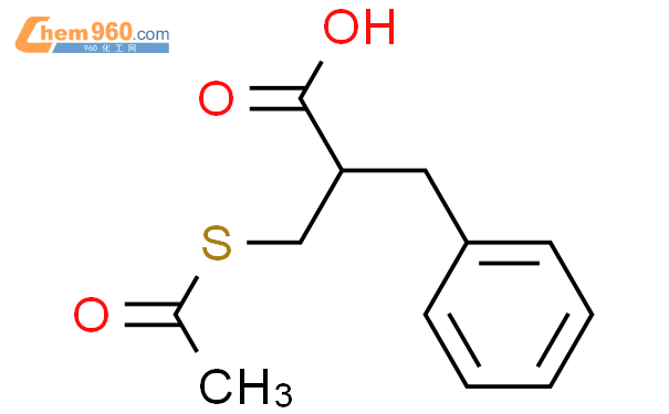 (Rs)-2-乙酰基磺酰基甲基-3-苯丙酸
