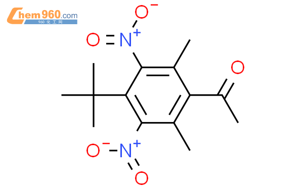 4-叔丁基-2,6-二甲基-3,5-二硝基苯乙酮