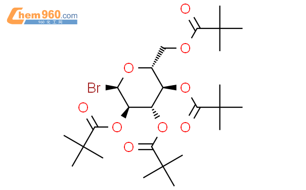 2,3,4,6-O-四特戊酰基-alpha-D-溴代吡喃葡萄糖
