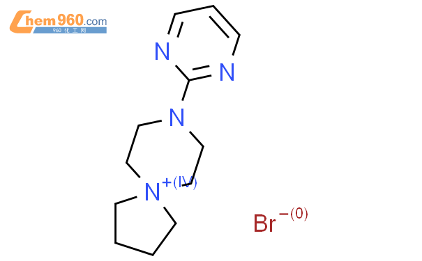 8-AZA-5-AZONIASPIRO[4.5]DECANE, 8-(2-PYRIMIDINYL)-, BROMIDE