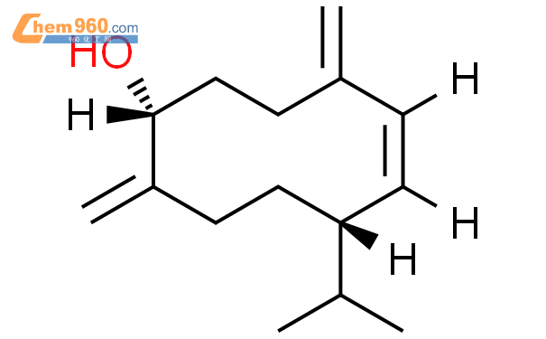 Germacra-4(15),5E,10(14)-trien-1β-ol