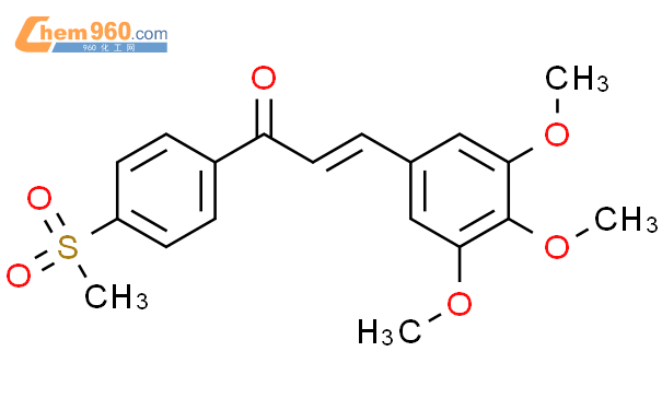 819792-82-0,2-Propen-1-one, 1-[4-(methylsulfonyl)phenyl]-3-(3,4,5 ...