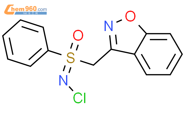 81981 84 2 1 2 BENZISOXAZOLE 3 N CHLORO S PHENYLSULFONIMIDOYL METHYL