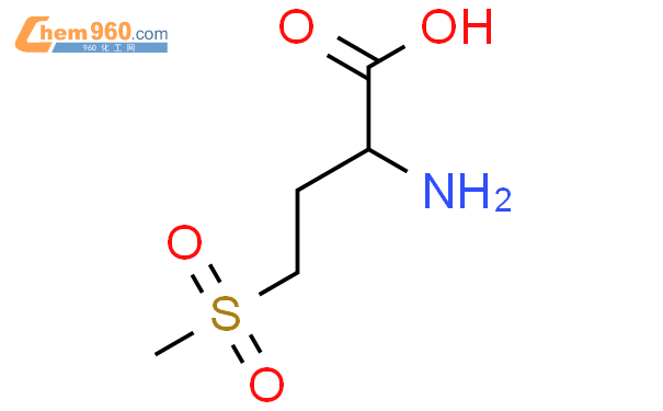 DL-蛋氨酸砜结构式图片|820-10-0结构式图片