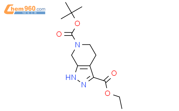 6-叔丁基 3-乙基 4,5-二氢-1H-吡唑并[3,4-c]吡啶-3,6(7H)-二羧酸酯