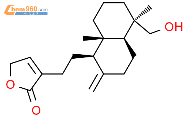 新穿心莲内酯苷元(P)结构式图片|82209-74-3结构式图片