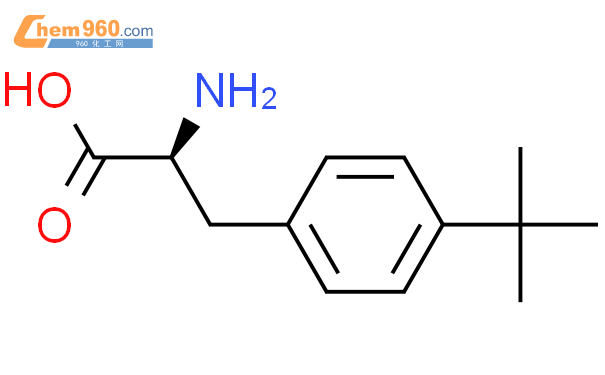 4-叔丁基-L-苯丙氨酸结构式图片|82372-74-5结构式图片