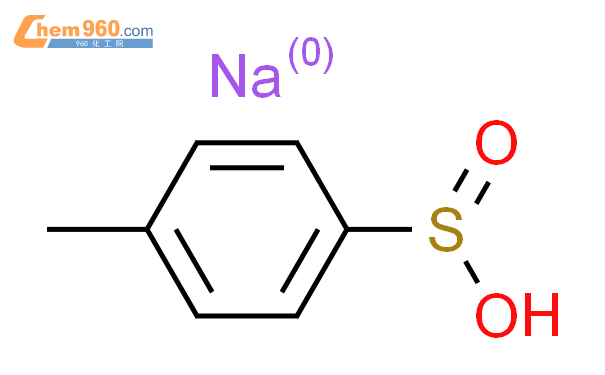 对甲苯亚磺酸钠结构式图片|824-79-3结构式图片