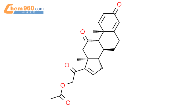 21-羟基-孕甾-1,4,16-三烯-3,11,20-三酮21-乙酸酯