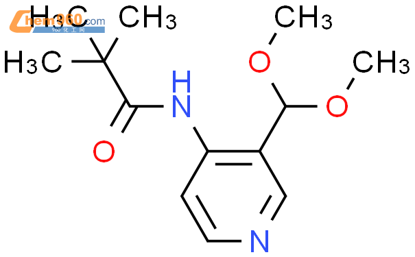 N-(3-二甲氧基甲基吡啶-4-基)-2,2-二甲基丙酰胺