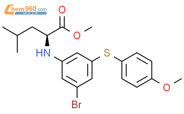 L Leucine N Bromo Methoxyphenyl Thio Phenyl Methyl Estercas