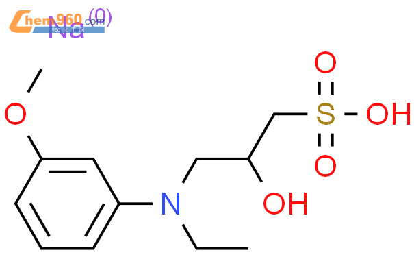 N-乙基-N-(2-羟基-3-磺丙基)-3-甲氧基苯胺钠