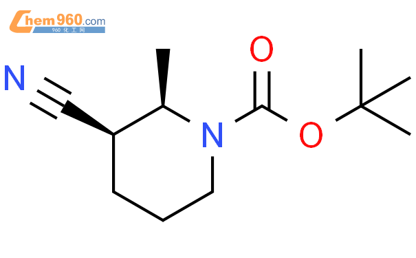 (2R,3R)-rel-(9CI)-3-氰基-2-甲基-1-哌啶羧酸 1,1-二甲基乙酯