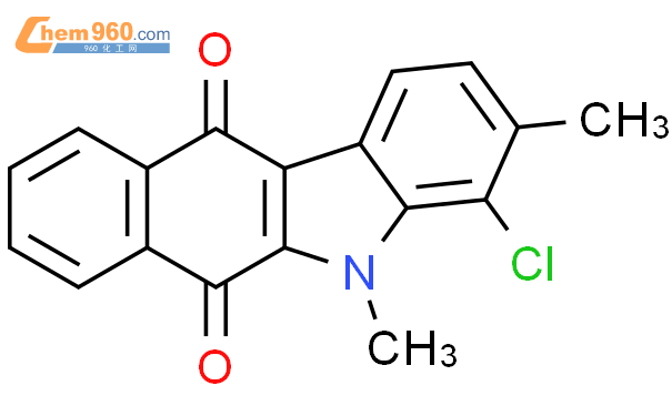 830926-29-9_5H-Benzo[b]carbazole-6,11-dione, 4-chloro-3,5-dimethyl-CAS号 ...