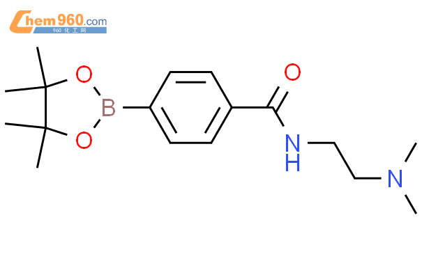 N-[2-(N鈥?,N鈥?-Dimethylamino)ethyl]benzamide-4-boronic acid, pinacol ester
