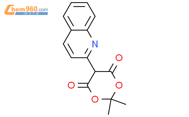2,2-Dimethyl-5-(quinolin-2-yl)-1,3-dioxane-4,6-dione