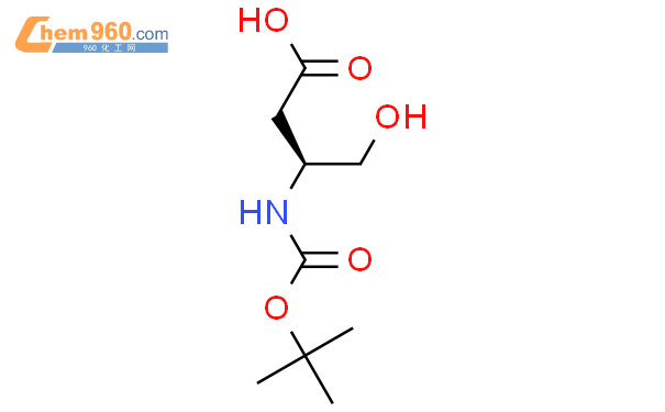 N-叔丁氧羰基-L-高丝氨酸结构式图片|83345-44-2结构式图片