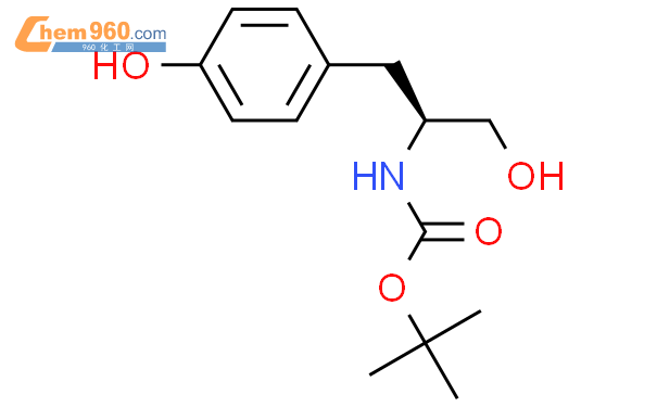 Boc-L-酪氨醇结构式图片|83345-46-4结构式图片