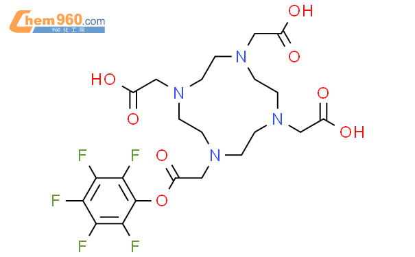 1,4,7,10-Tetraazacyclododecane-1,4,7,10-tetraacetic acid,mono(pentafluorophenyl) ester