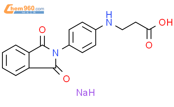 B Alanine N Dihydro Dioxo H Isoindol Yl Phenyl Monosodium Salt