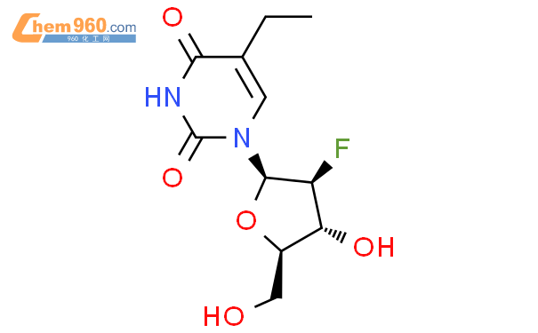 2'-氟-5-乙基-beta-D-阿拉伯呋喃基尿嘧啶