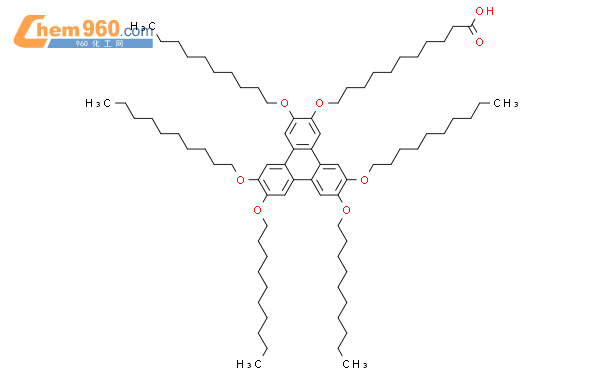 836636-50-1,Undecanoic acid,11-[[3,6,7,10,11-pentakis(decyloxy)-2 ...