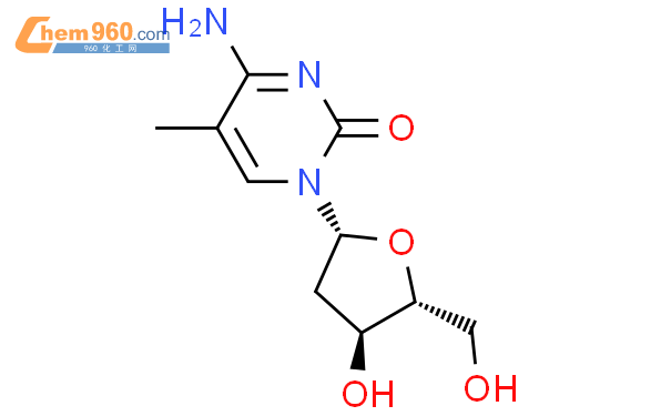 5-甲基-2'-脱氧胞苷结构式图片|838-07-3结构式图片