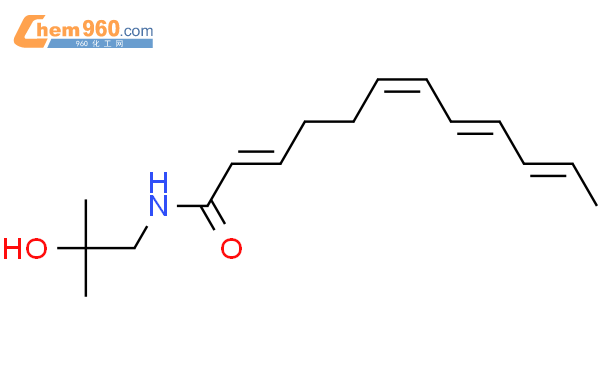 羟基-α-山椒素结构式图片|83883-10-7结构式图片
