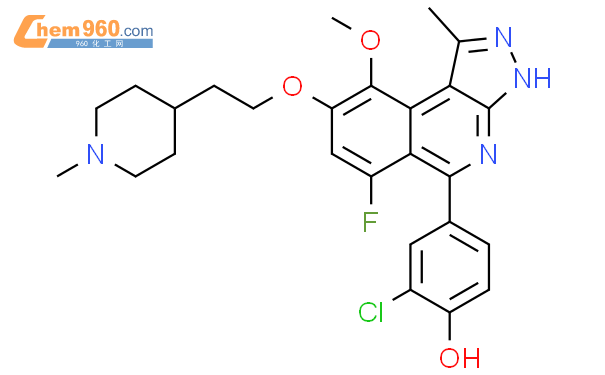 Phenol Chloro Fluoro Methoxy Methyl Methyl Piperidinyl Ethoxy