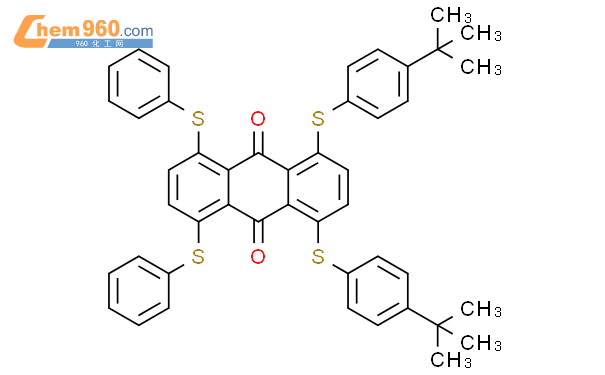 Anthracenedione Bis Dimethylethyl Phenyl Thio Bis Phenylthio