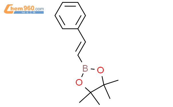 (E)-4,4,5,5-四甲基-2-苯乙烯基-1,3,2-二氧杂硼烷