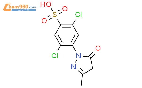 1-(2',5'-二氯-4'-磺酸苯基)-3-甲基-5-吡唑啉酮