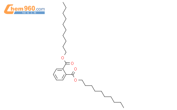 邻苯二甲酸二癸酯结构式图片|84-77-5结构式图片