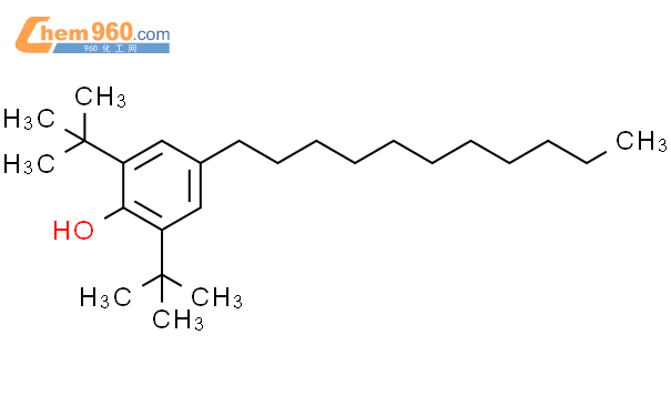 84015-01-0,Phenol, 2,6-bis(1,1-dimethylethyl)-4-undecyl-化学式、结构式、分子式、mol ...