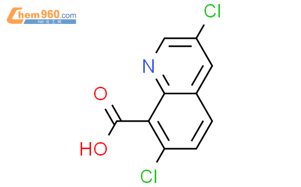 二氯喹啉酸结构式图片|84087-01-4结构式图片