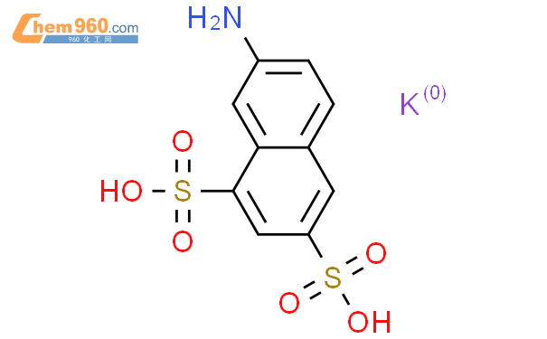 7-氨基-1,3-萘二磺酸单钾盐结构式图片|842-15-9结构式图片