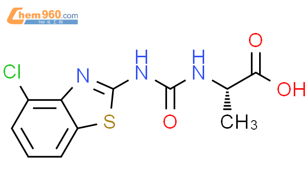 L Alanine N Chloro Benzothiazolyl Amino Carbonyl Mol