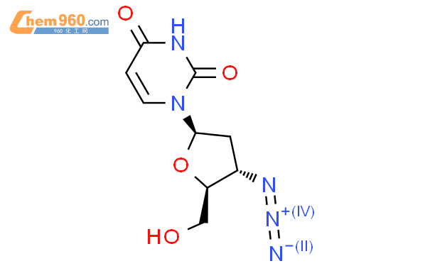 3-叠氮基-2,3-二脱氧尿苷