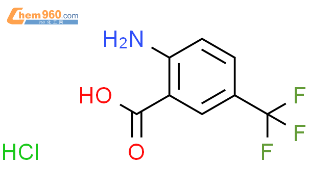 2-amino-5-(trifluoromethyl)benzoic acid,hydrochloride
