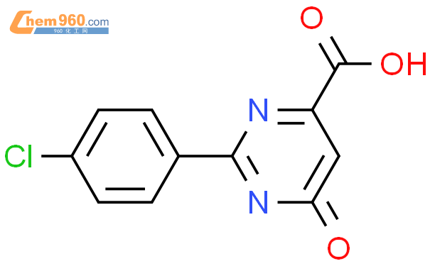 84660 25 32 4 Chloro Phenyl 6 Oxo 16 Dihydro Pyrimidine 4 Carboxylic Acidcas号84660 25 32 