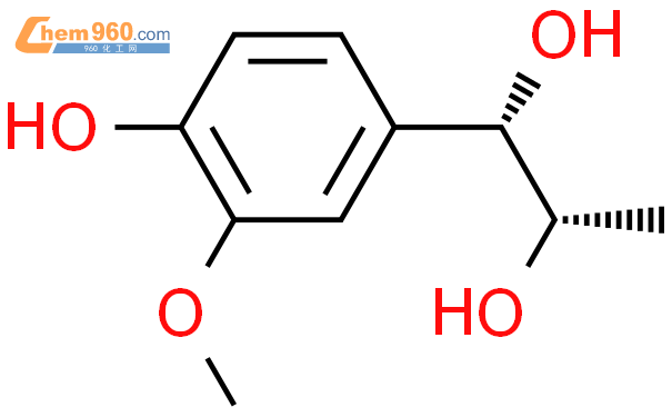 苏型-1-(4-羟基-3-甲氧基苯基)丙烷-1,2-二醇