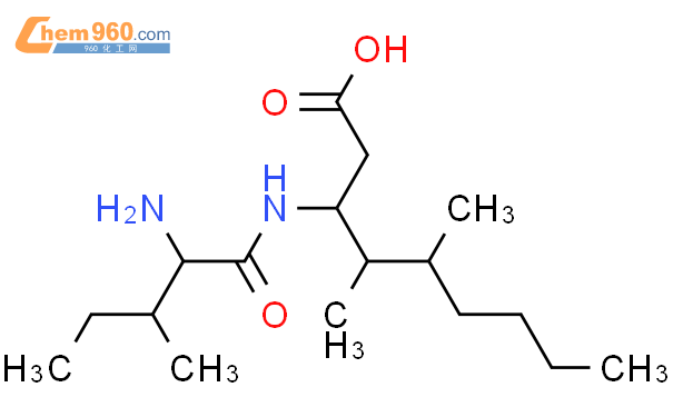 848570-67-2,Nonanoic acid, 3-[(2-amino-3-methyl-1-oxopentyl)amino]-4,5 ...