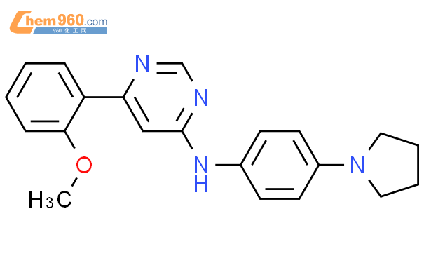 Pyrimidinamine Methoxyphenyl N Pyrrolidinyl