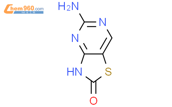 5-氨基噻唑并[4,5-d]嘧啶-2(3H)-酮结构式图片|848691-22-5结构式图片