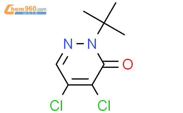 2-叔丁基-4,5-二氯-2H-哒嗪-3-酮结构式图片|84956-71-8结构式图片