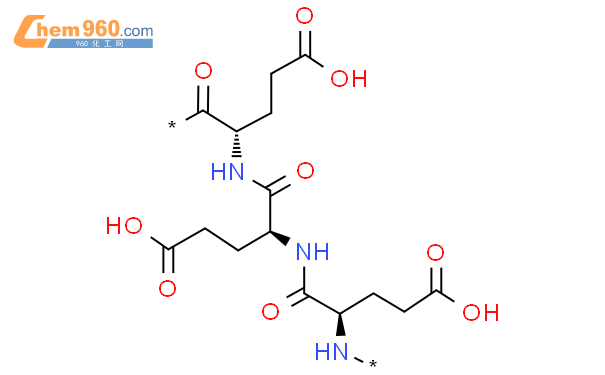 r-聚谷氨酸结构式