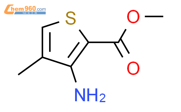 3-氨基-4-甲基噻吩-2-羧酸甲酯结构式图片|85006-31-1结构式图片