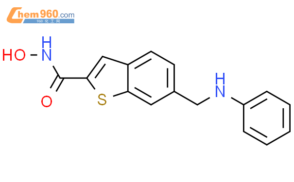 Benzo B Thiophene Carboxamide N Hydroxy Phenylamino